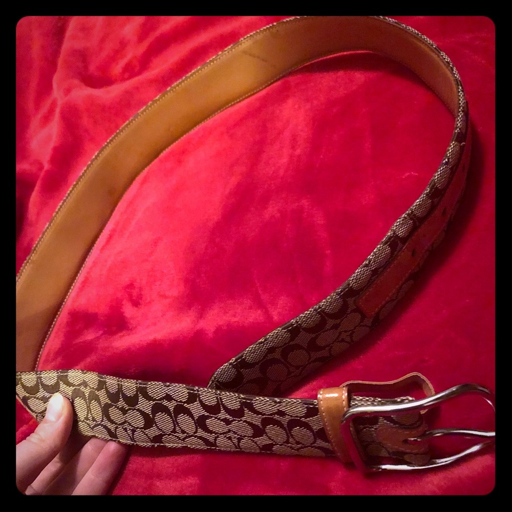 Coach belt!